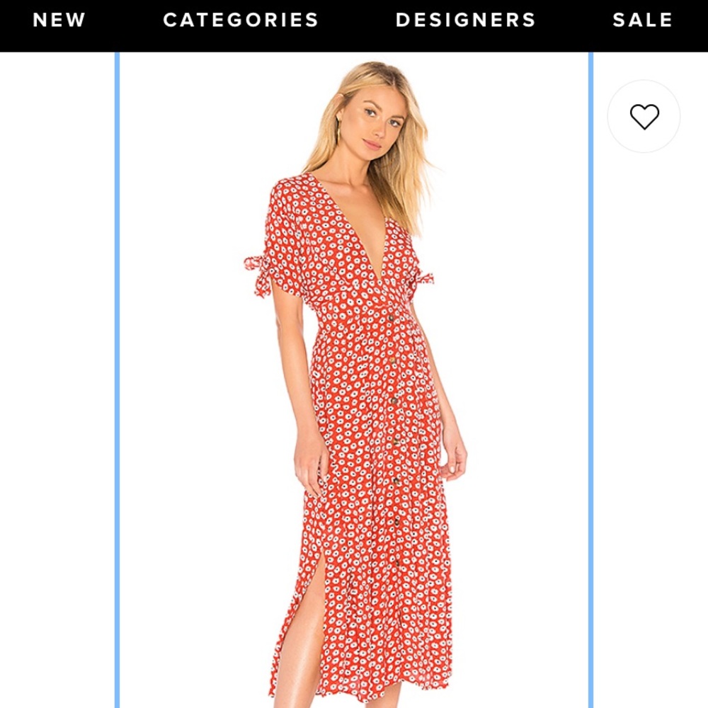 Faithful The Brand Nina Midi Dress